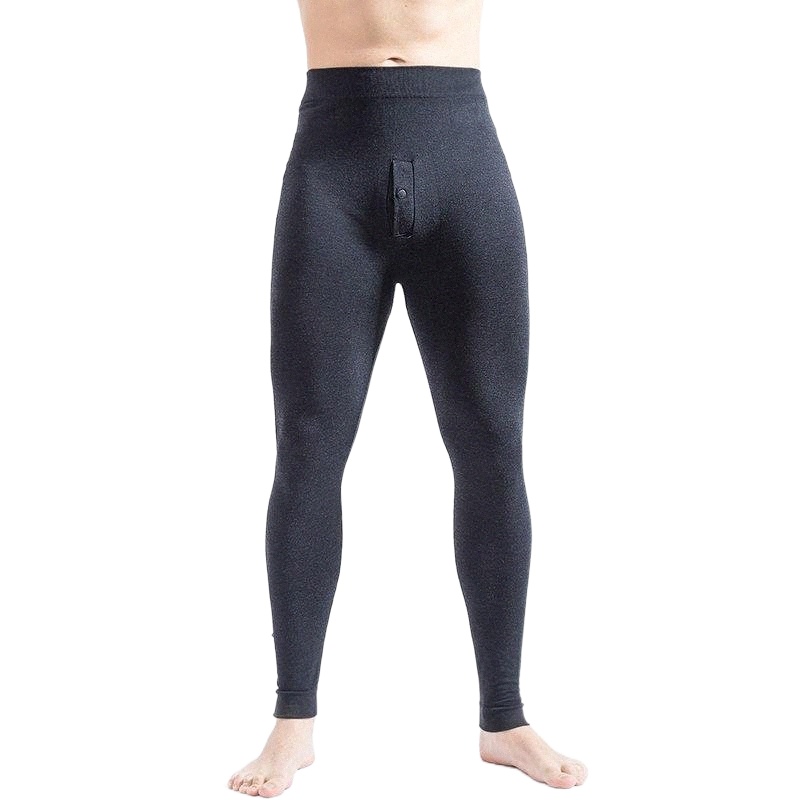 

men's Thermal Underwear ZITY For Men Pant Long Johns Bottoms Male Mens Leggings Warm Underpants Pants 37Ot#, Wine red