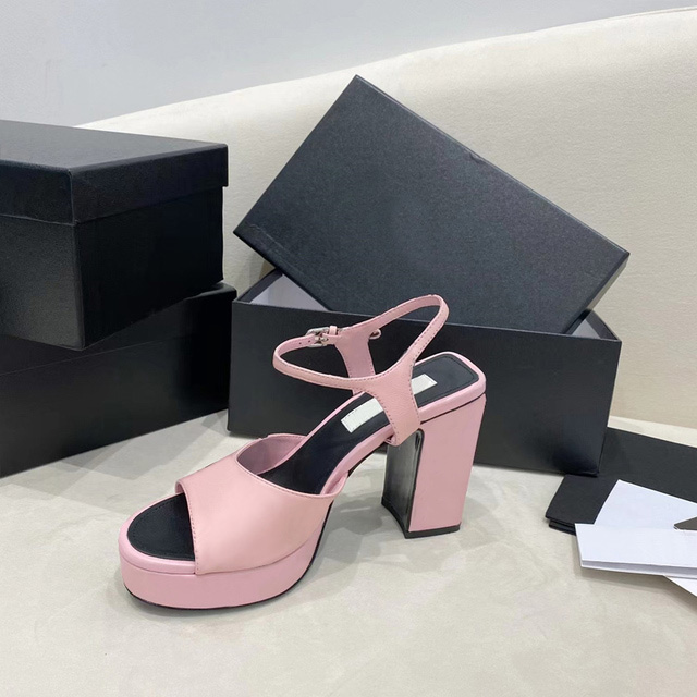

2022 super high heel platform women shoes thick heel open toe fashion candy color banquet heightening Fish Mouth Sandals, As show