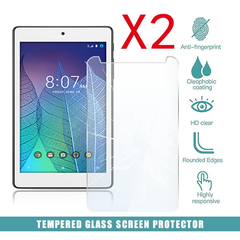 

Tablet PC Screen Protectors 2Pcs Tempered Glass Protector Cover For Alcatel OneTouch 7 LTE Full Coverage Explosion-Proof ScreenTablet Protec