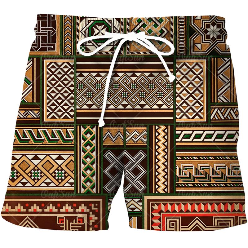 

Men's Shorts Summer 3D Printing Men's Swimwear Fashion Flowers Hawaiian Beach Quick Dry Casual Vacation ShortsMen's, Zl-3027