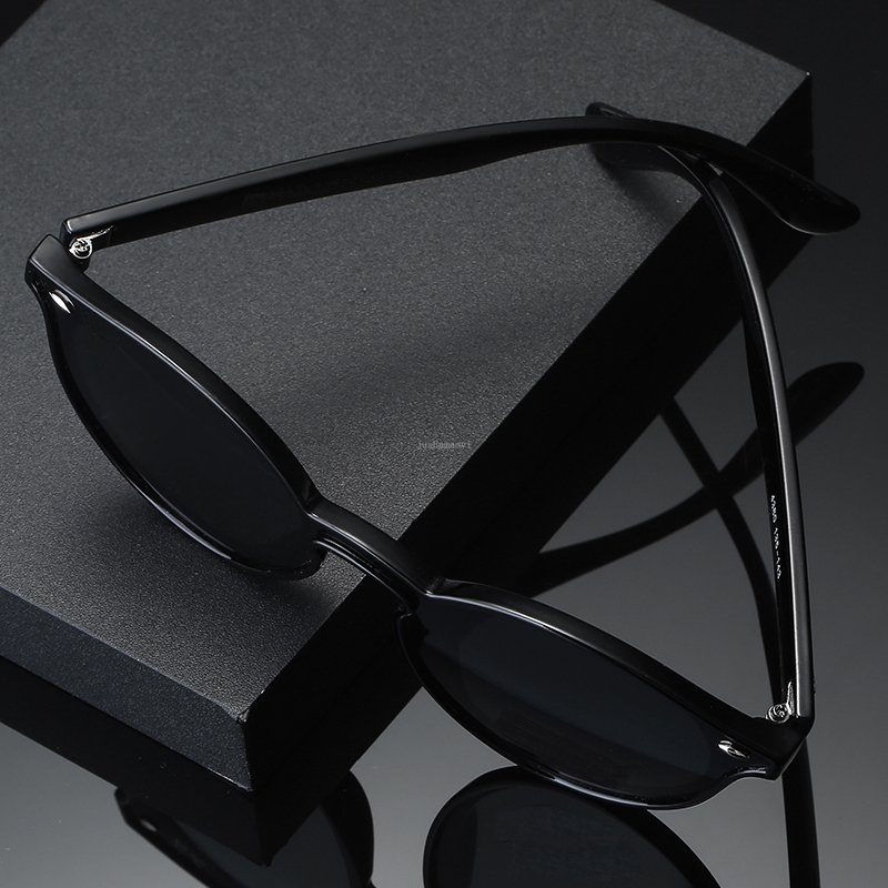 Top Quality Wayfarer Vintages Small Round Polaris Sunglasses Men Femmes Cadre d'acétate Cadre spectacle Vintage Classic Brand Design Glasses OCUL