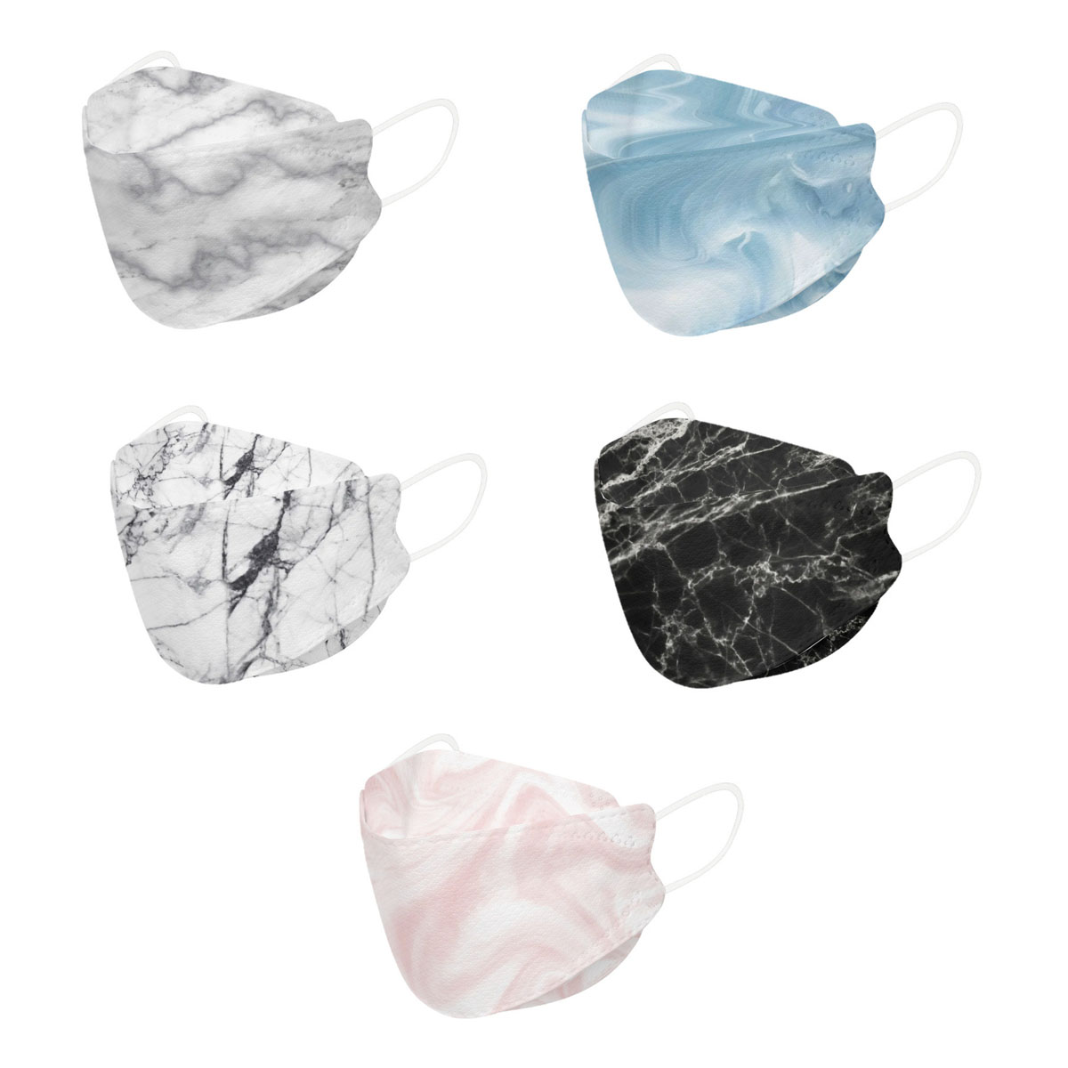 

Adult Disposable KF94 Face Mask with 4-Layer Filters and Elastic Ear Loops