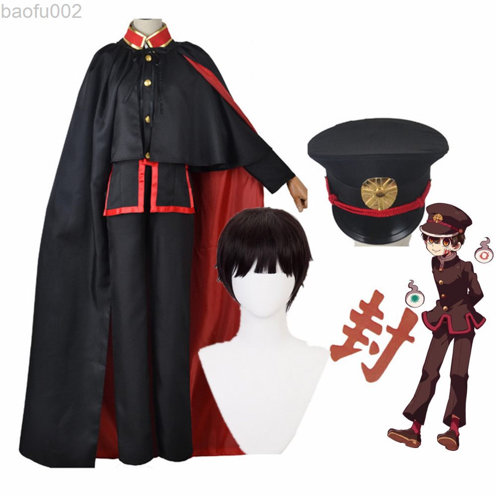 

Anime Toilet Bound Hanako Kun Jibaku Shounen Hanako Kun Uniform Cosplay Come Set L220802