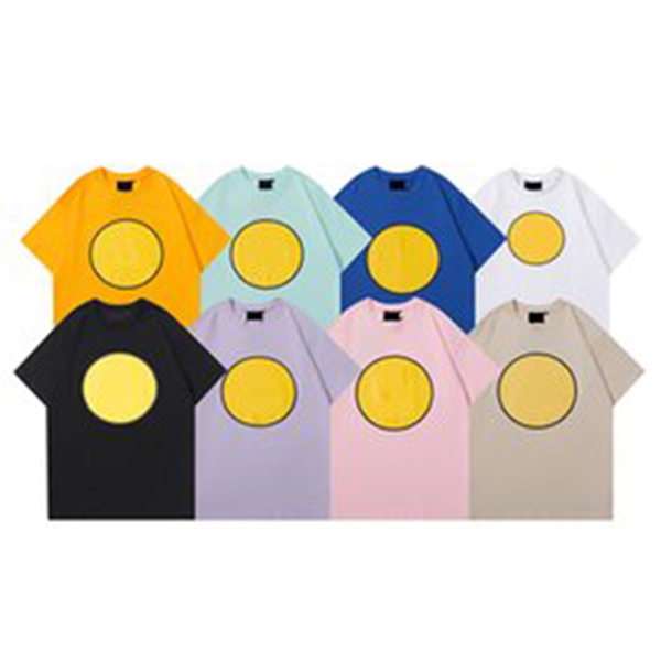 

2022 Men's T Shirt Summer Clothing Round Neck Short Sleeve Smiley Print Fashion Luxury Designer T-Shirt, Not for sale