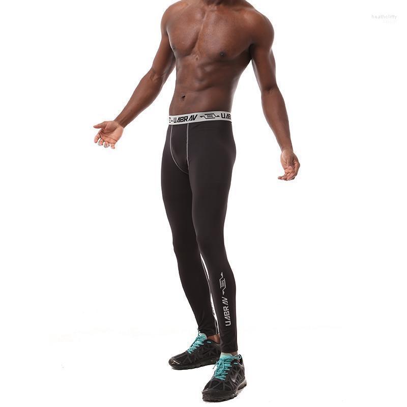 

Men' Pants Black Quick-drying Mens Tight Fitness Legging Brand Compression Joggers Sweatpants Bodybuilding Trousers Heat22