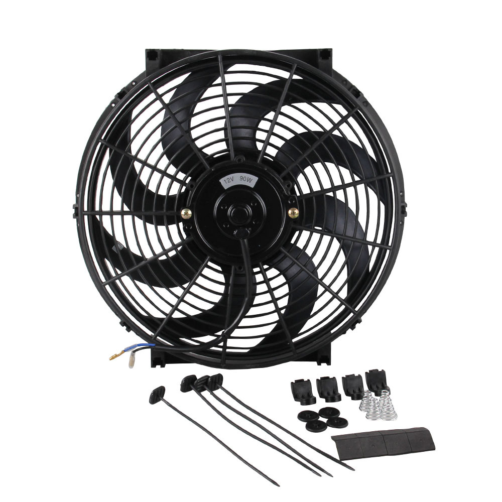 

14 Inch Car Water Tank Cooling Fan Car Universal Electronic Fan Cooler Radiator Car Modification