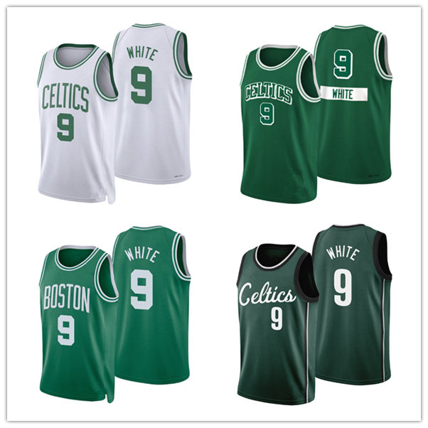 

Boston''Celtics''MEN Derrick White #9 75th Anniversary Icon Swingman basketball Jersey