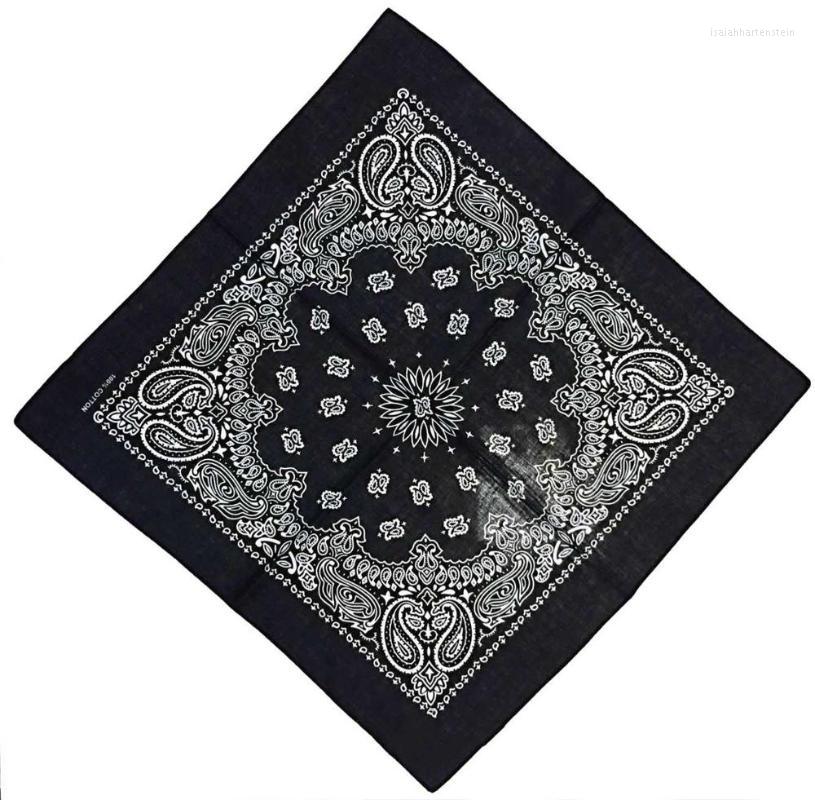 

Scarves Fashion Hip Hop 100% Cotton Bandana Square Scarf Outdoor Double Cashew Print HeadbandScarves