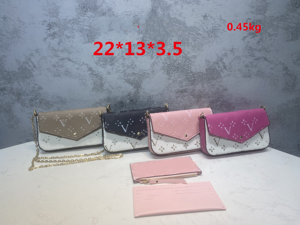 

Designers Luxury Bags For Womens Louiseity 1 Viutonity Handbags LVS Crossbody Shoulder The Tote Bag multicolour Capacity Versatile 7A High Quality wallet L7QT, Pink