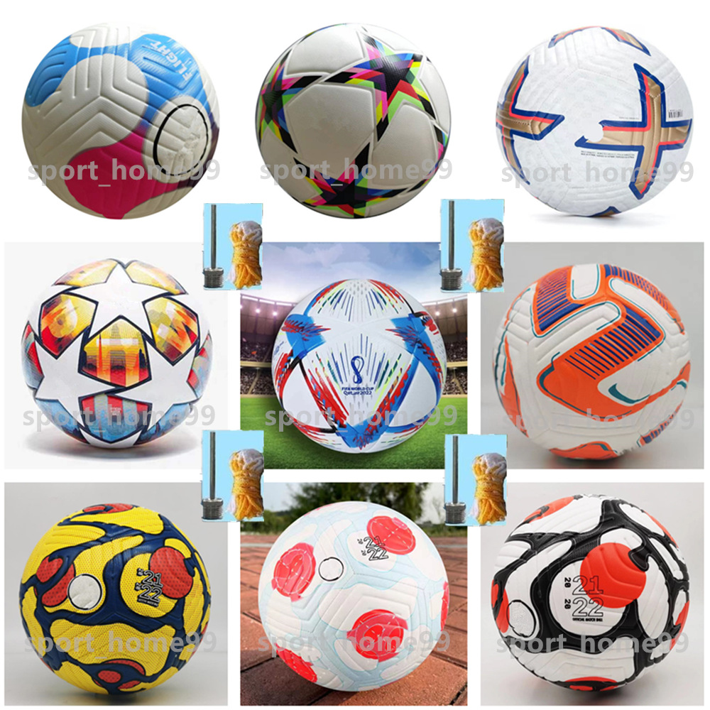 

Top quality European champion 2021 2022 Club League PU soccer Ball 2023 Size 5 high-grade nice match liga premer Finals 21 22 23 football balls