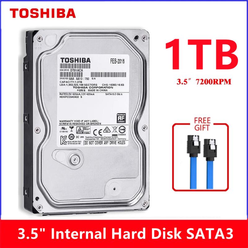 External Hard Drives Internal Drive Disk 1000GB HDD 3.5" SATA III 6Gb/s 32M Cache 7200 RPM Video Surveillance HDDExternal ExternalExternal-image-773404859