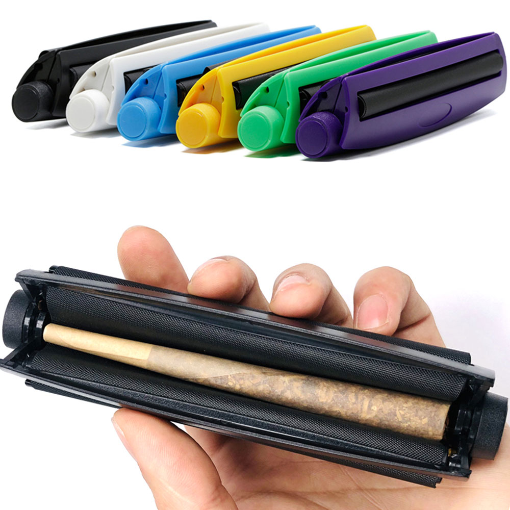 

Herb Rolling Paper Maker Manual Tobacco Roller Cone Joint with Doob Tube Cigarette Rolling Machine for 110mm Smoking Tool