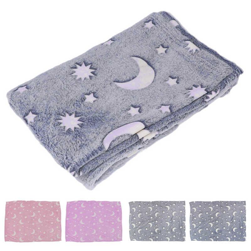 

Blankets In The Dark Blanket Luminous Double Side Flannel For All Seasons