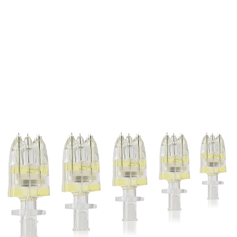 

Beauty roller Mesotherapy Nanosoft crystal microneedles 5 pins crystal Multi Needles