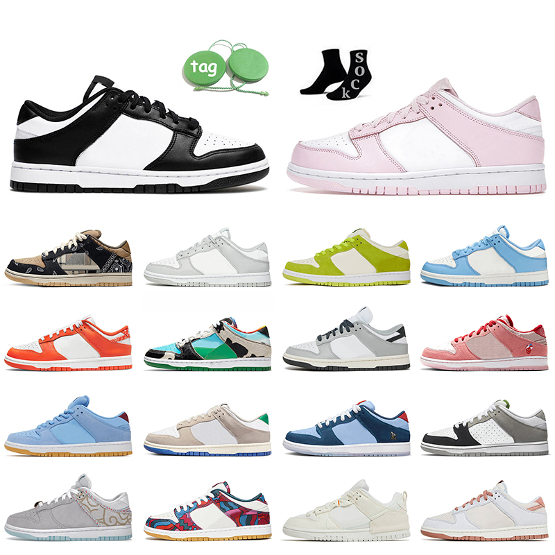

Designer OG Black White Pink Low Shoes Big Size 12 13 Sneakers Women Mens Fruity Pack Green Apple Disrupt 2 UNC Coast Grey Fog Lows Trainers, A28 parra abstract art 36-45