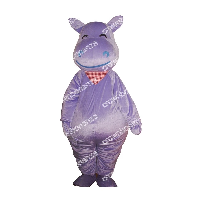 

Halloween Hippo Mascot Costumes Top quality Cartoon Character Outfits Adults Size Christmas Carnival Birthday Party Outdoor Outfit, As shown