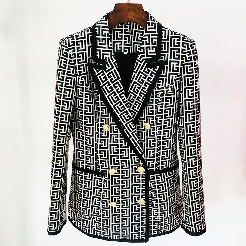 

Womens Suits & Blazers Spring Autumn Winter Jackets Casual Coat Fashion Cotton Denim Slim Jacket Designer Styles Stripes Plaid Pattern Jeans-7, Silical gel