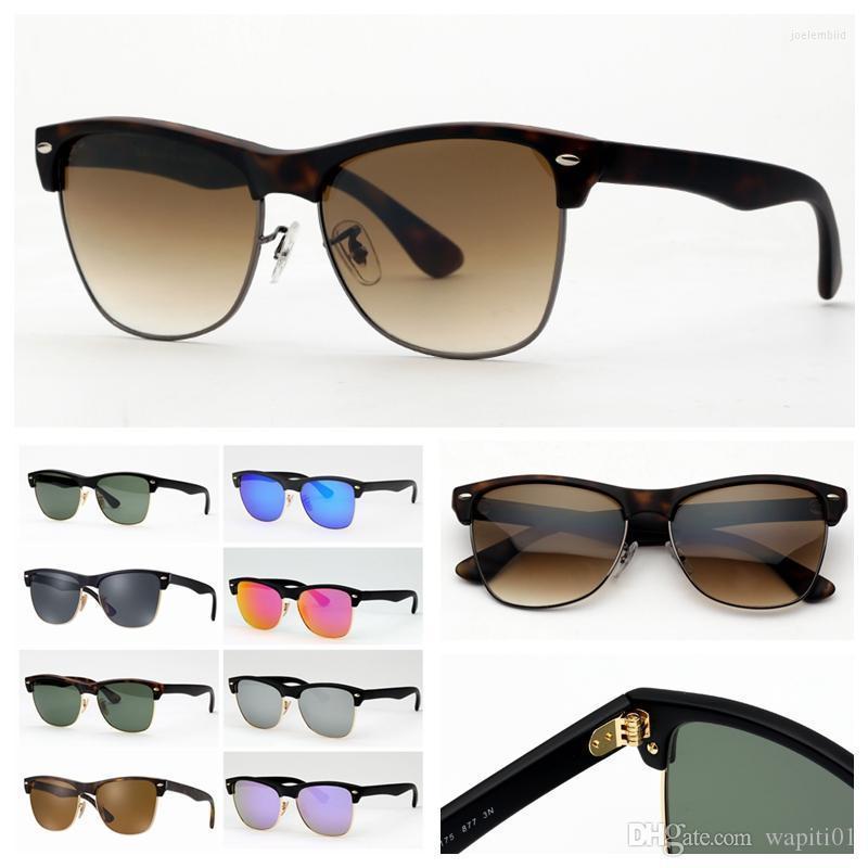 

Sunglasses Womens Fashion Mens Design Master Oversized Sun Glasses Men Women UV400 Glass Lenses Des Lunettes De Soleil With Leather Case And