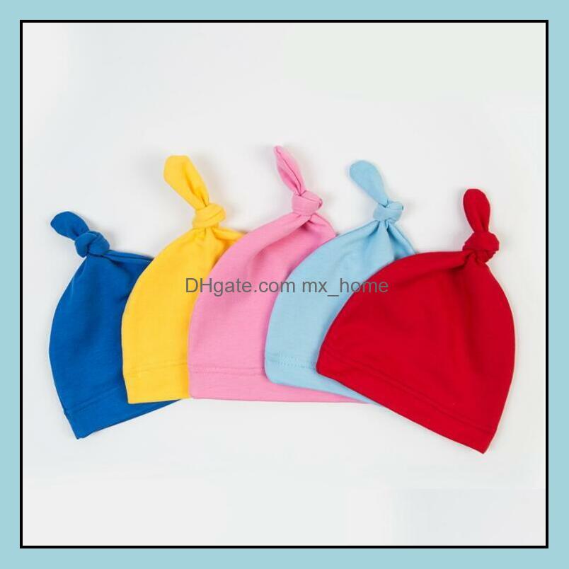 

Baby Knot Hats Ins Toddle Skl Caps Boys Girls Cotton Soft Cap Beanies Sleep Stripe For Newborn Hat Headwear Headgear Cyp387 Drop Delivery 20, Randomly sended colors;random delivery