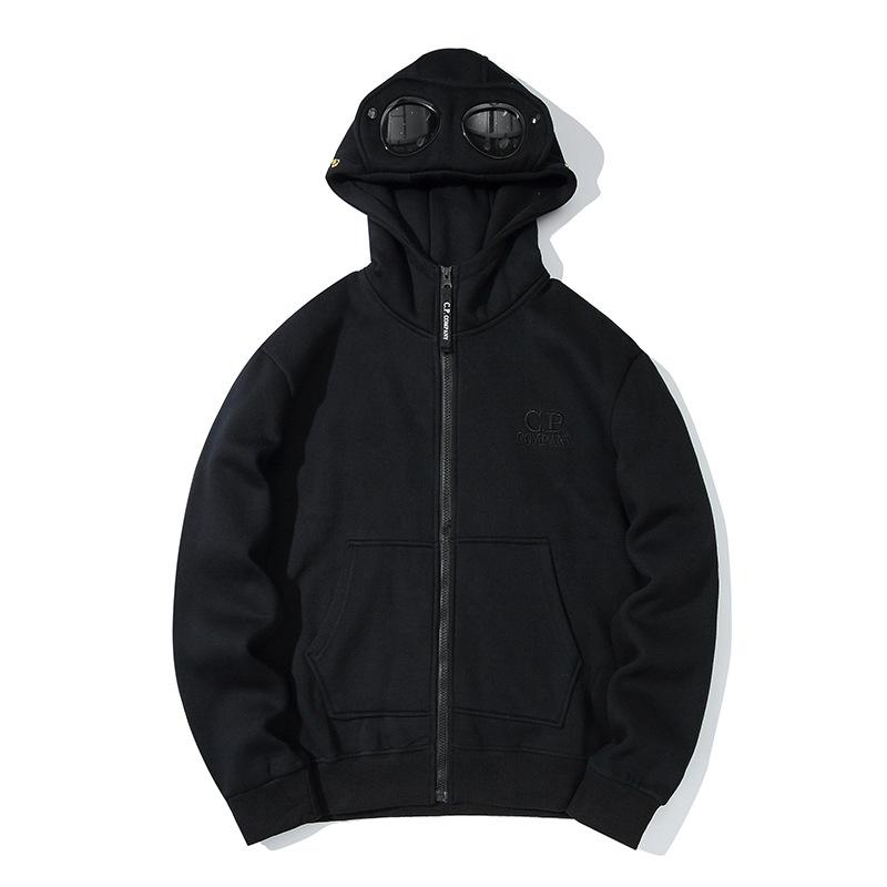 hoodie men round lens sweatshirt pullover pure cotton zipper hooded fleece korean haruku oversize jacket cpcompanyyyy cp companiness c p compagny ZE
