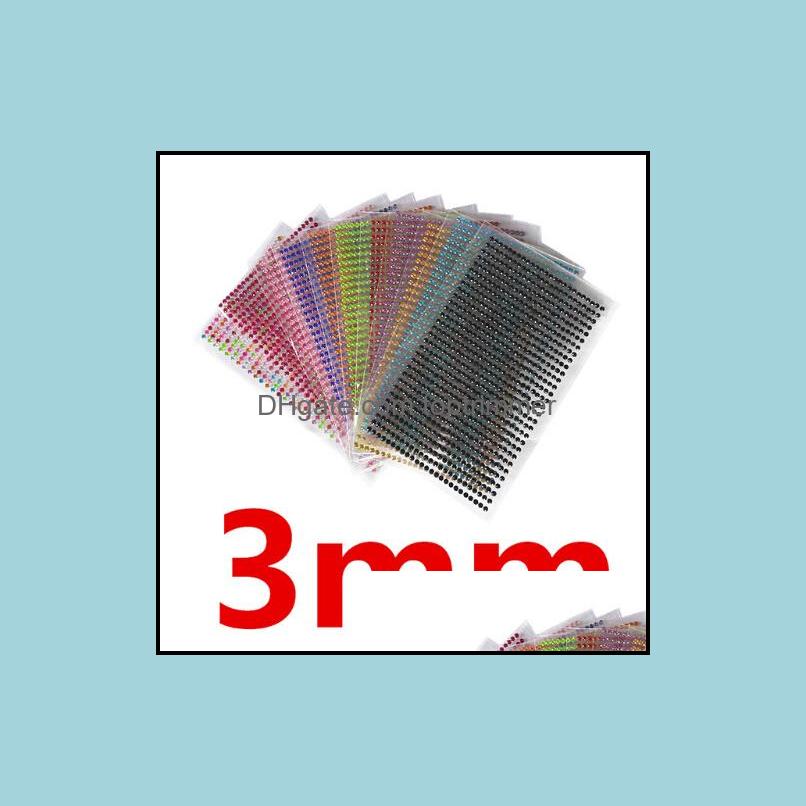 

Temporary Tattoos Body Art Health Beauty Acrylic Tattoo M Diy Decal Crystal Diamond Bling Rhinestone Self Adhesive S Dhahj