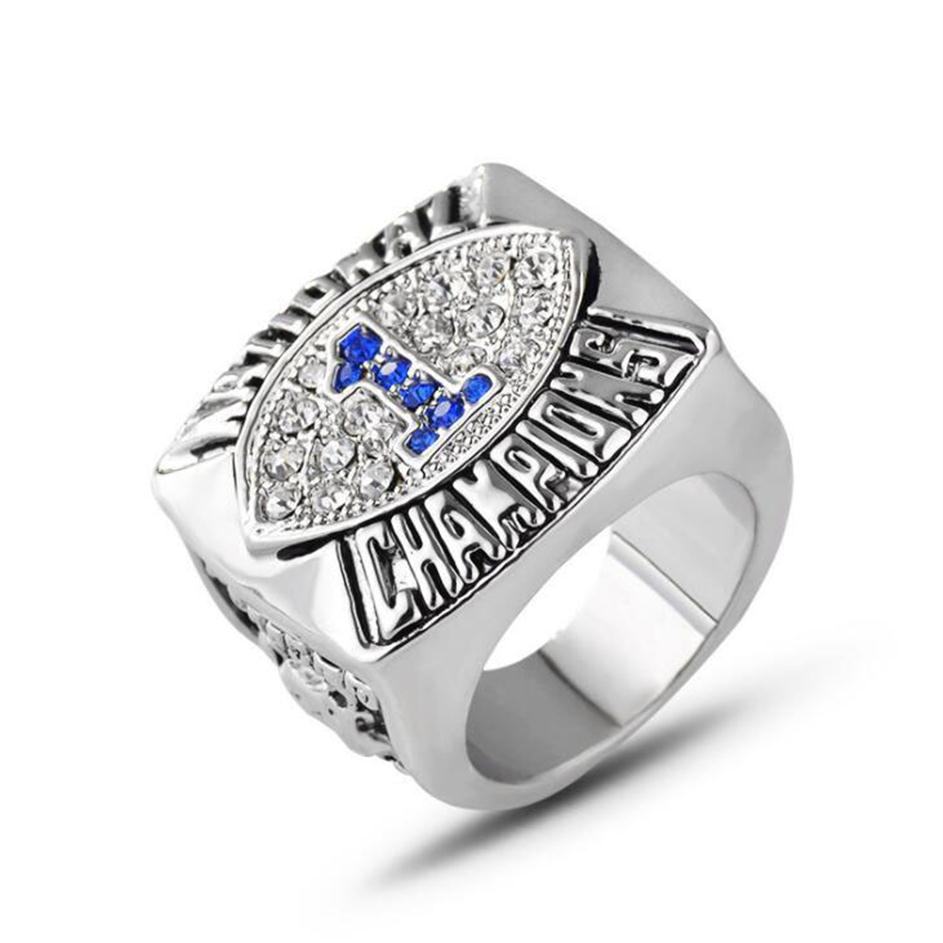 Nouvelle arrivée des hommes de mode de mode de mode bijoux 1987 Penn State Nittany Lions Championship Ring Fans Souvenir Gift299p