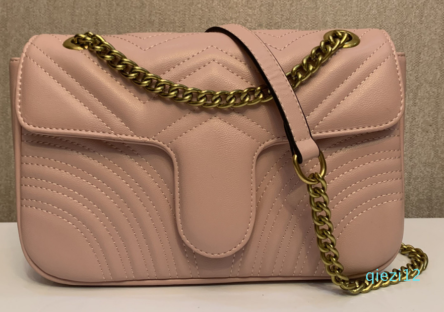 

women designer Shoulder Crossbody bags leather Cross body chain bag Pure color womens handbag purse, Shipping(no send)