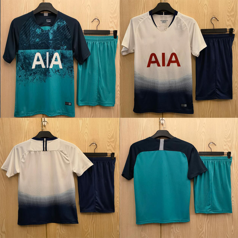 

18 19 SPURS Men kit KANE SON DELE BALE soccer jersey home 3rd HOJBJERG BERGWIJN SPURS LO CELSO 2021 2022 green LUCAS football shirts uniforms adult Youth, 2018;home