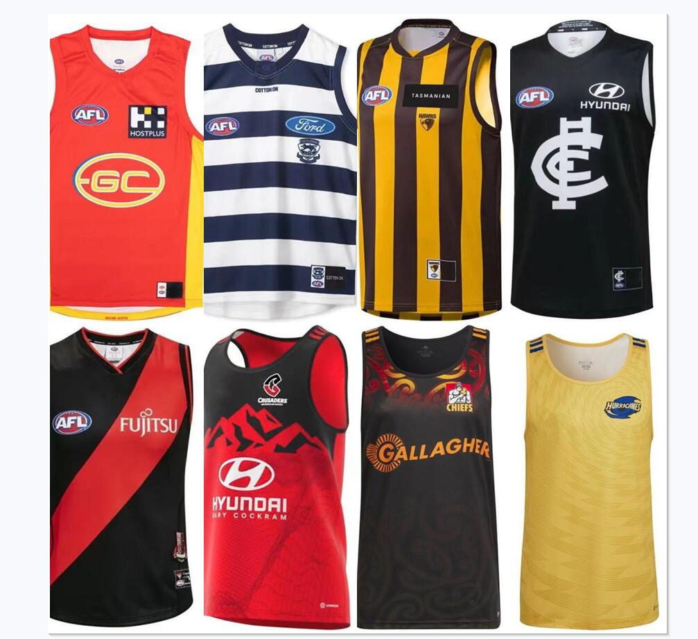 

2022 2023 new AFL jersey shirt CARLTON BLUES GOLD COAST SUNS geelong cats Adelaide Crows west coast eagles GWS Giants GUERNSEY Fans Tops Tees singlet MELBOURNE DEMONS, Army green