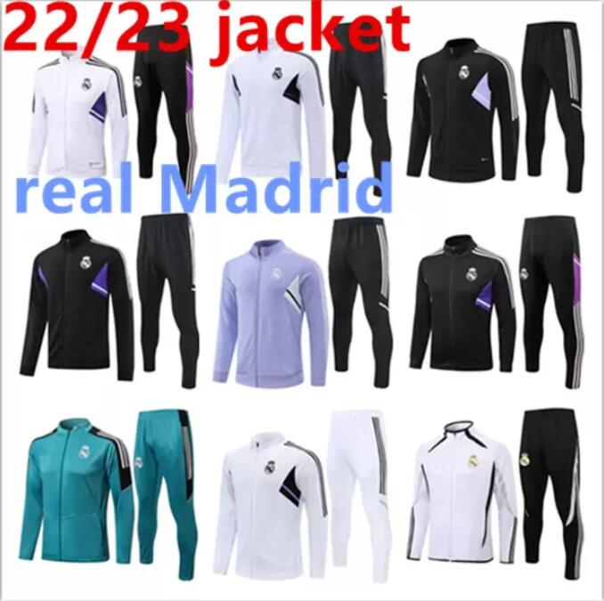 

2022 2023 BENZEMA soccer jersey 22 23 football jacket Real Madrids CAMAVINGA ALABA MODRIC VALVERDE men uniforms tracksuit training suit, Yellow