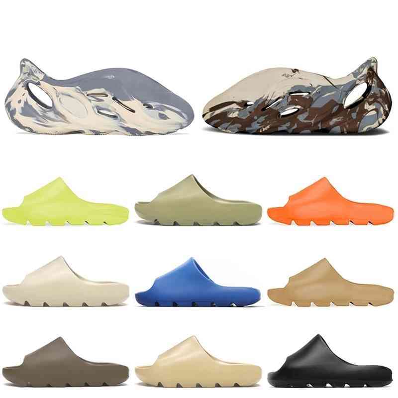 Slides Top yeesys Fashion Adds Eva Womens Mens Slippers Designer Moon Gray Cream Clay Mineral Blue Foam Rnnr Enflame Orange Glow Green Resin kany
