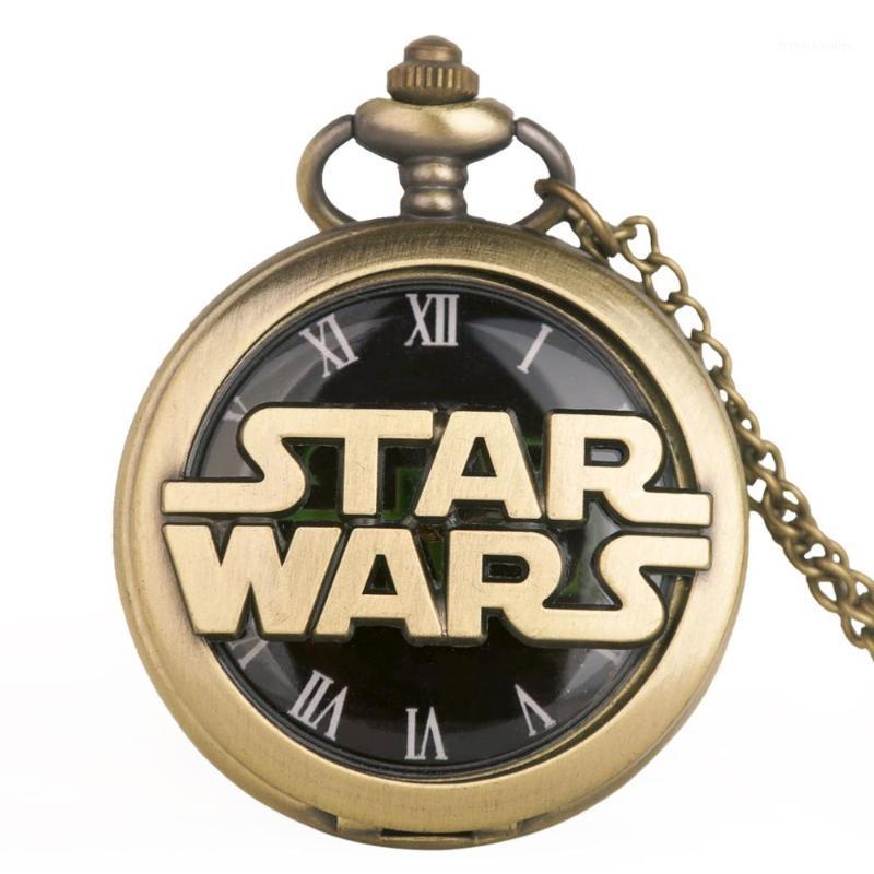 

Pocket Watches Vintage Retro Quartz Gifts For Children Men Boyfriend Fans Necklace With Chain Gift Kids, Black