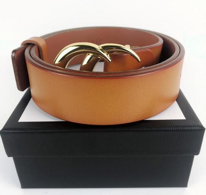 Hommes designers ceintures mode véritable cuir féminin pour hommes double g de boucle g ceinture cinturones de diseno mujeres largeur 3,8 cm avec