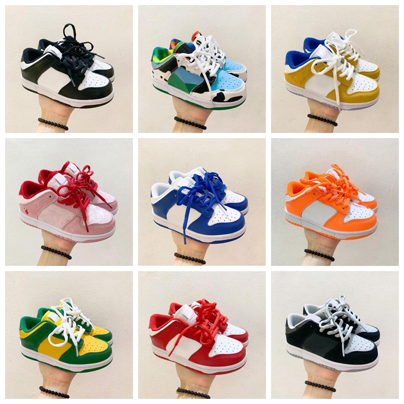

2022 toddler designer kids shoes SB Low cost Kid Running Shoe Boys Girls Casual Fashion Sneakers Athletic Children dunksb Walking toddler Sports Trainers Eur 26-35, Customize