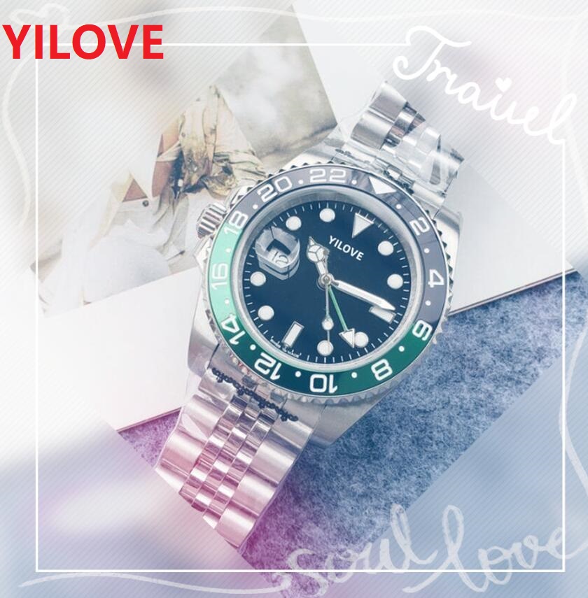 

Left-hander Mens Automatic Mechanical Watches 41MM Full 904L Stainless steel Luminous Waterproof 5A Quality Classic Wristwatches montre de luxe, As pic