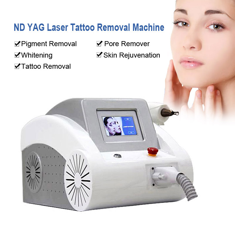 

Salon Device Laser Machine Beauty Equipment Q Switch ND Yag Laser Eyebrow Tattoo Spot Removal For Carbon Peeling And Pigmentation 1064 nm 532nm 1320nm