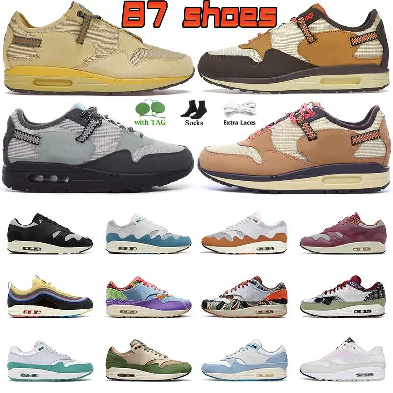 

Running Shoes Cactus Jack Baroque Brown Saturn Gold 1 Women Mens Patta Waves Trainers Cave Stone Parra Amsterdam Denham 87 1s Anniversary Schematic Sneakers, C47 white red 36-45