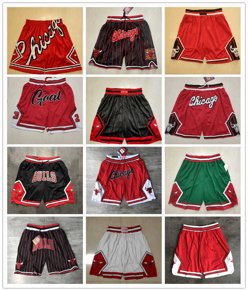 

Chicago''Bulls''men Retro Basketball Shorts pocket Size S-2XL, Color