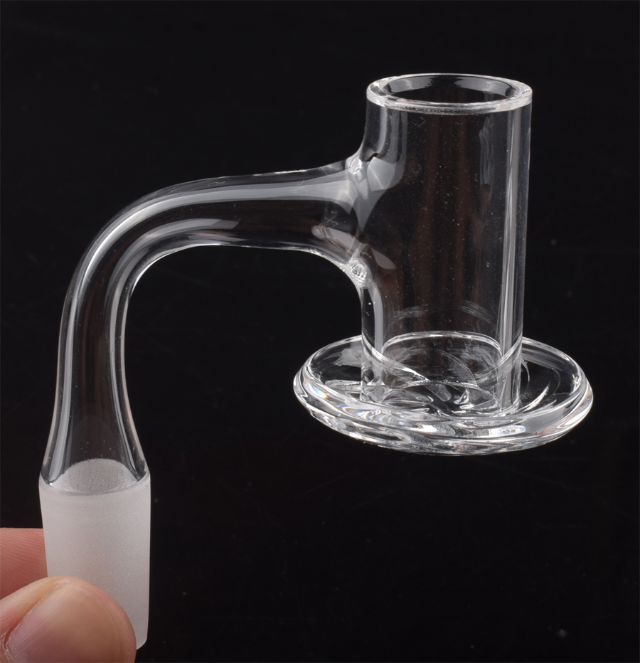 

High Quality Full Weld Smoking Beveled Edge Terp Slurper Blender 14mm Quartz Banger 20mmOD Seamless Nails For Glass Bongs Dab Rigs