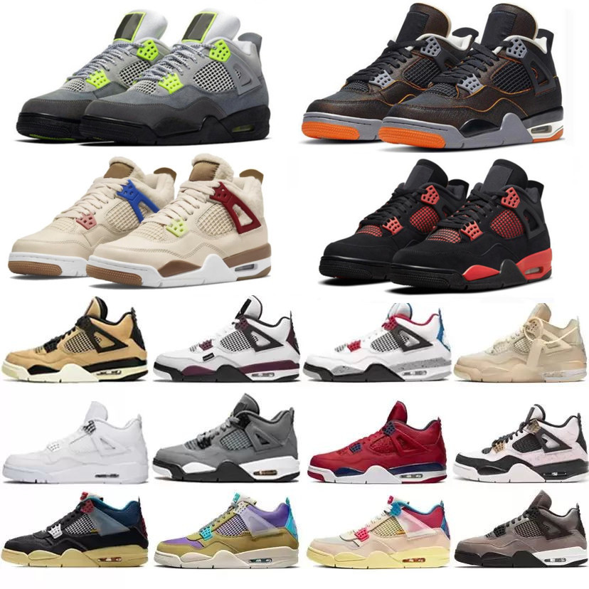 

Designer 4 11 High Basketball shoes Red thunder Bred White Oreo University Blue 4s black cat bred 11s Cool grey Cap and gown Animal Instinct Mens Womens Sneakers, Multi