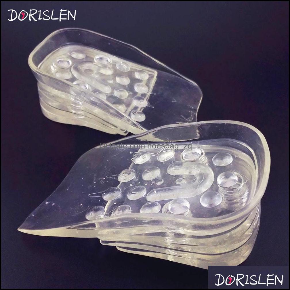 

Shoe Parts Accessories Shoes 5 Layers Adjustable Taller Insole Sile Gel Height Increase Pads Drop Delivery 2021 Onvhd