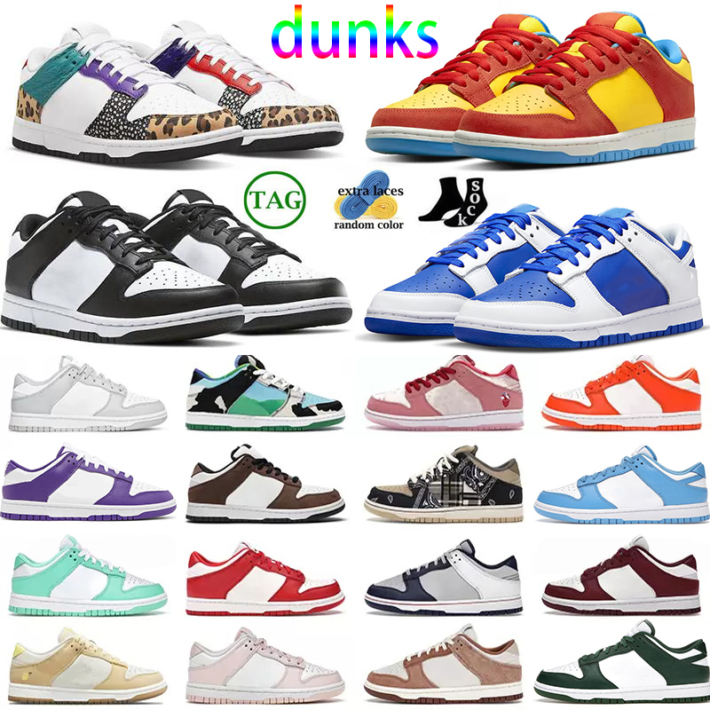 

Pink Velvet Running shoes Bart Simpson Panda Grey Fog Syracuse Team Green University Blue Photon Dust walking jogging dunked sneakers trainers size 36-47, 13