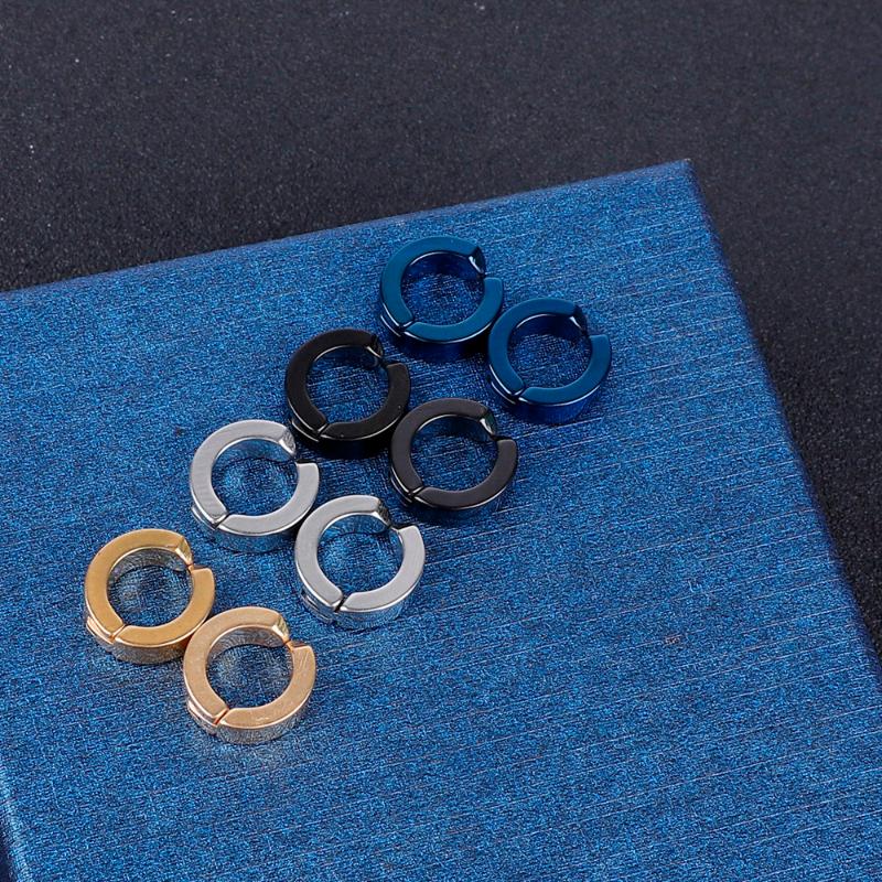 

Clip-on & Screw Back OOCYSPOO Fake Earrings No Pierced Non-piercing Earcuff Ear Clip Without Piercing Street Punk Jewelry