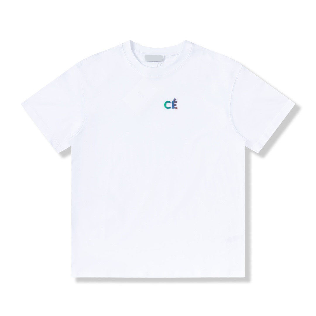 

Men's Plus Tees Polos Round neck embroidered and printed polar style summer wear with street pure cotton qw