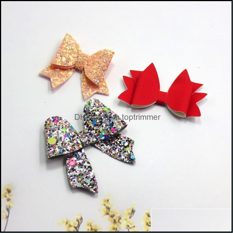 

Hair Accessories 1 Piece Pretty 3 Colors Ties Bows Elastic Bands For Baby Girls Novelty Hairpin Creativity Clips Scrunchy Kids Drop Delivery, Gray hairpin