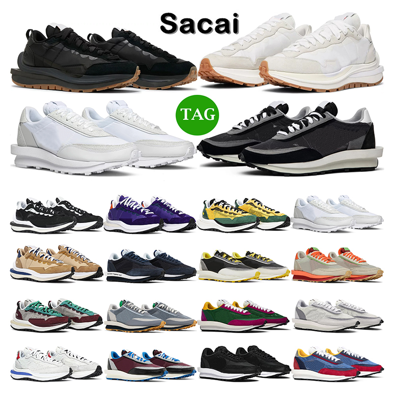 

Vaporwaffle LD Waffle running shoes for men women Sail Black Gum Summit White Nylon Blackened Blue mens sports trainers, 15