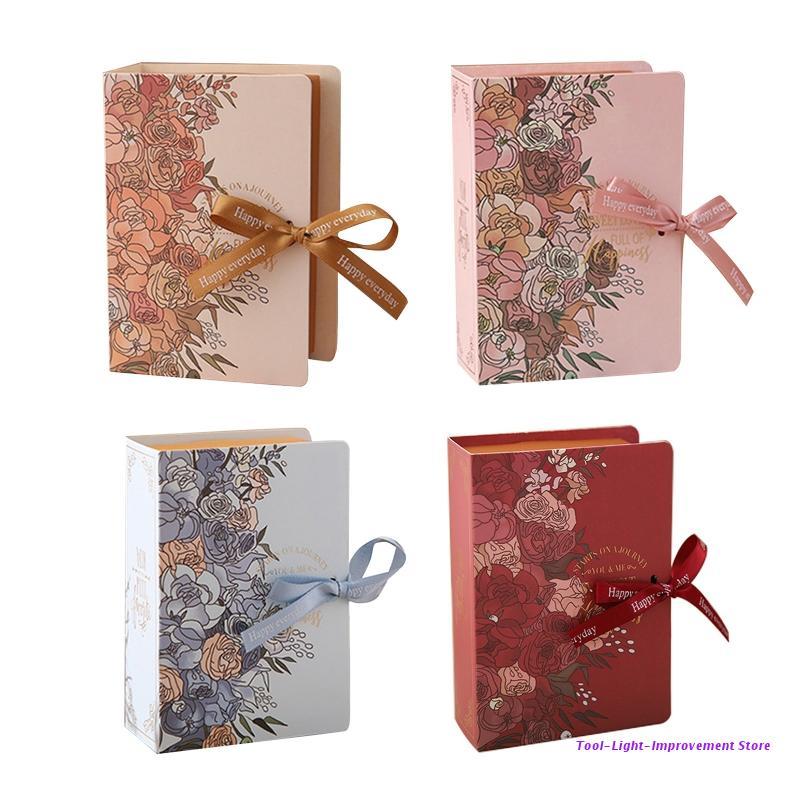 

Gift Wrap Creative Book Shape Wrapping Box Wedding Holiday Chocolate Candy Gifts