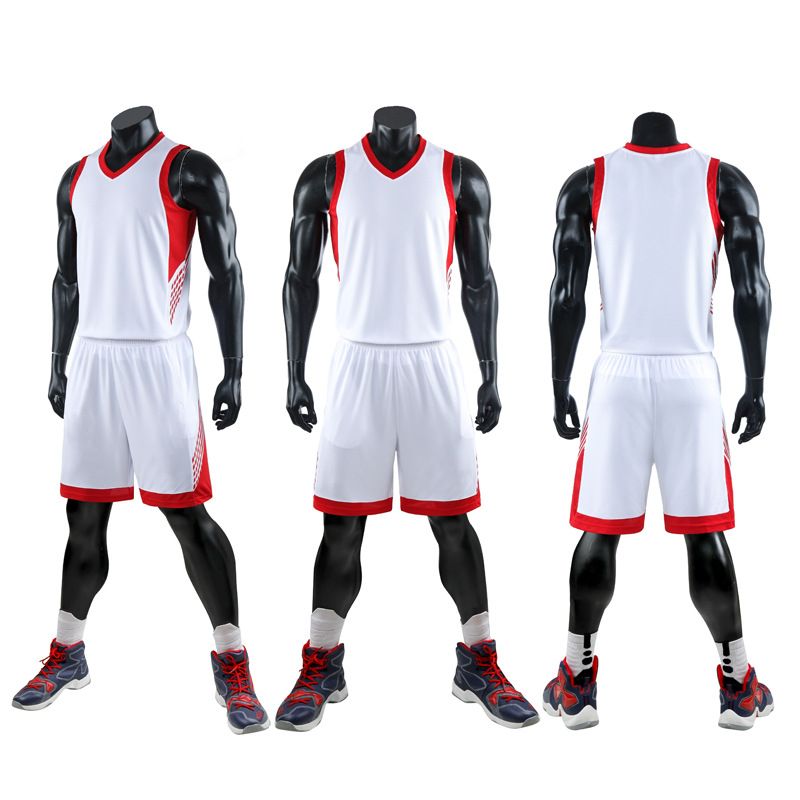 

Men Basketball jersey pantaloncini da basket sportswear Running clothes White Black Red Purple Yellow Wine Red 03, Colour 3