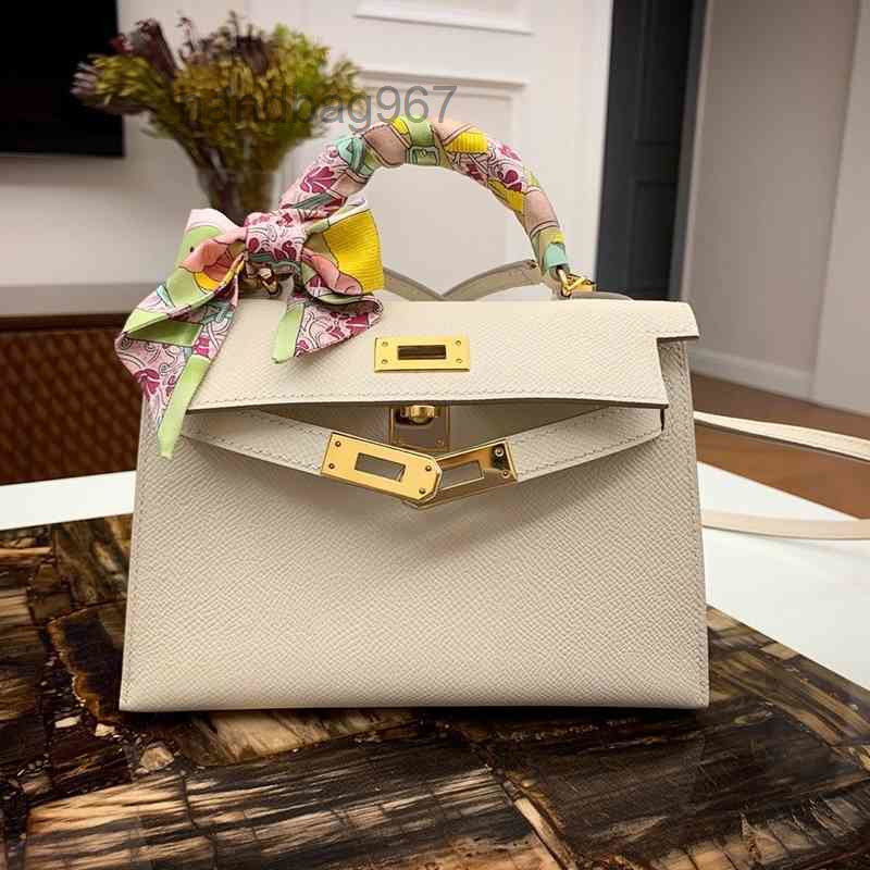 

Designer Bag Herms Women Fashion Kellies Handbags 2023 Bag Women's Mini Ii Leather One Shoulder Cross Carry He SOO7
