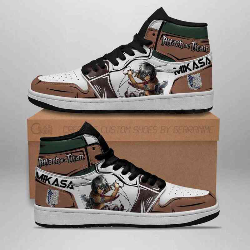 

Mikasa Ackerman Sneakers Attack on Titan Anime, Others
